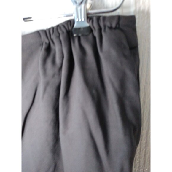 Talbots Woman Petites 16W Gray Wool Blend Lined Pants Stretch Italian Fabric Vtg - Picture 5 of 8
